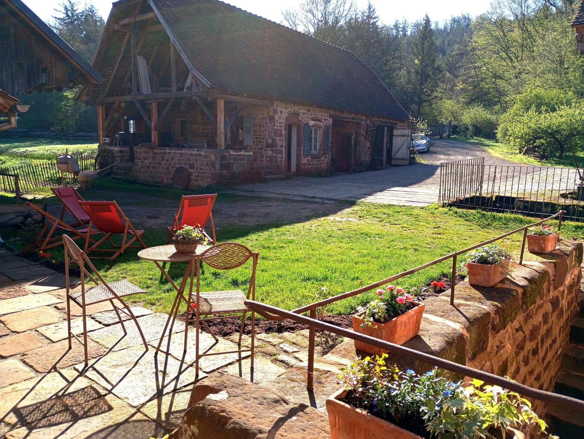 Maison D'Hotes De Charme - Ancien Moulin En Pleine Nature - La Paulusmuehle Soucht Екстер'єр фото