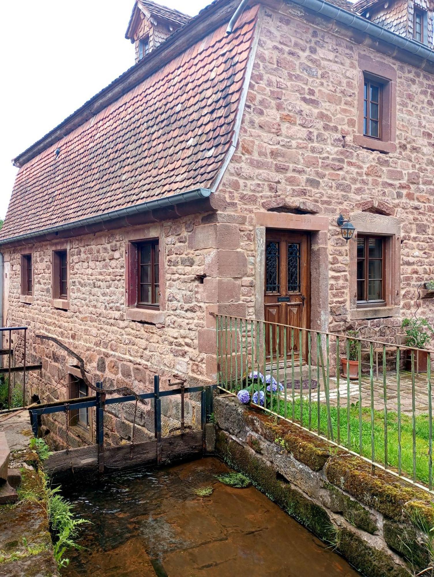 Maison D'Hotes De Charme - Ancien Moulin En Pleine Nature - La Paulusmuehle Soucht Екстер'єр фото