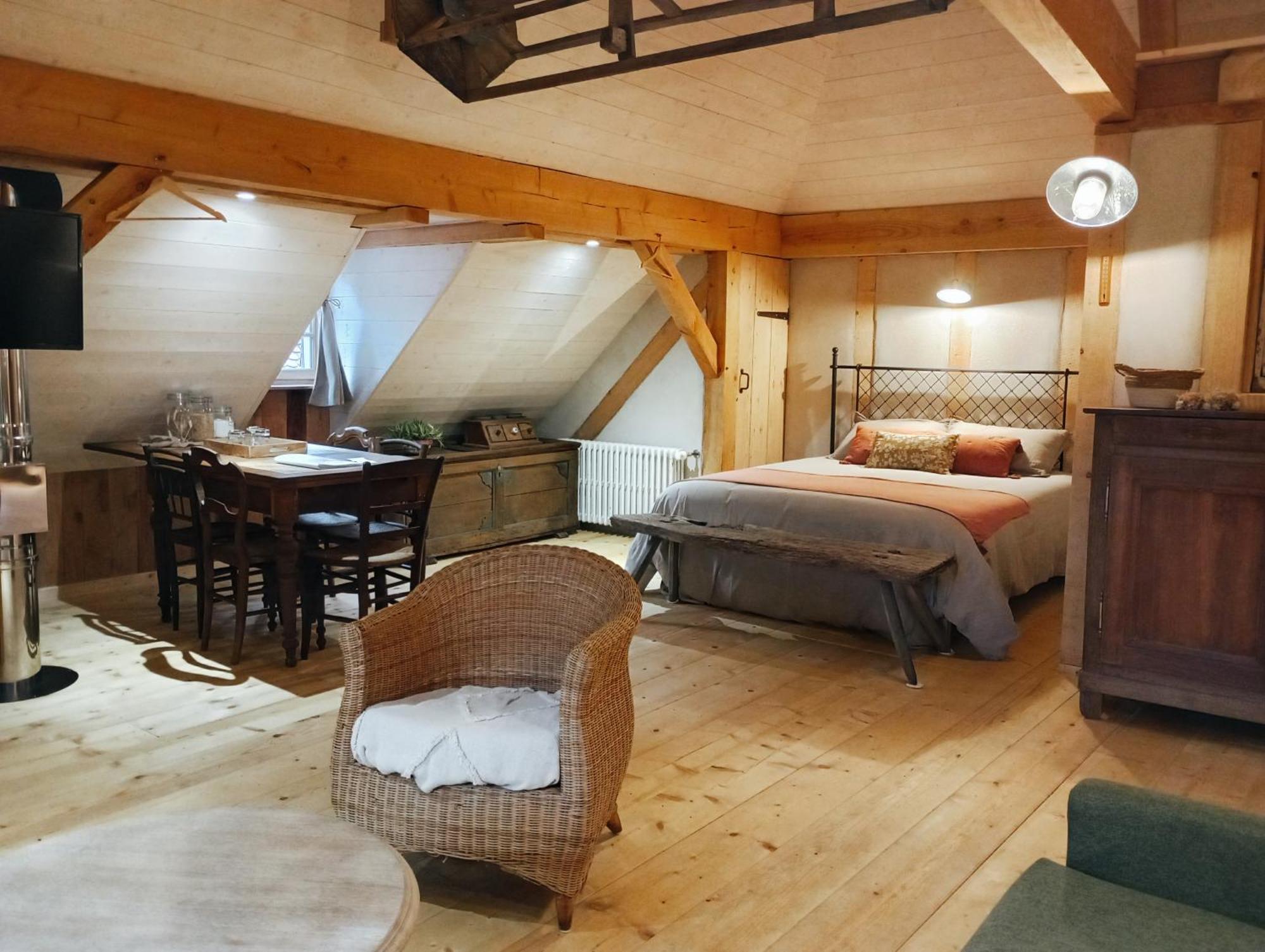 Maison D'Hotes De Charme - Ancien Moulin En Pleine Nature - La Paulusmuehle Soucht Екстер'єр фото